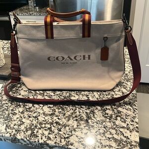 Coach Canvas Tote 38